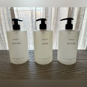 Byredo Empty Pump Bottles set of 3